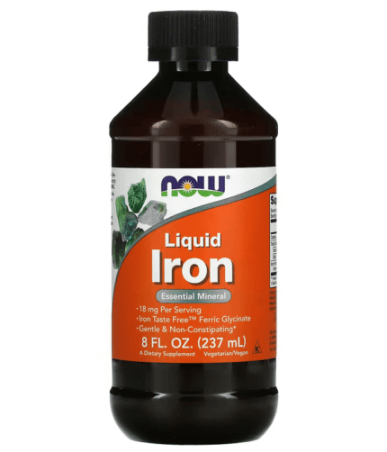 Now Foods Iron Liquid 8fl Oz