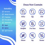 Seeking Health Vitamin D3 K2 60 Capsules does not contain