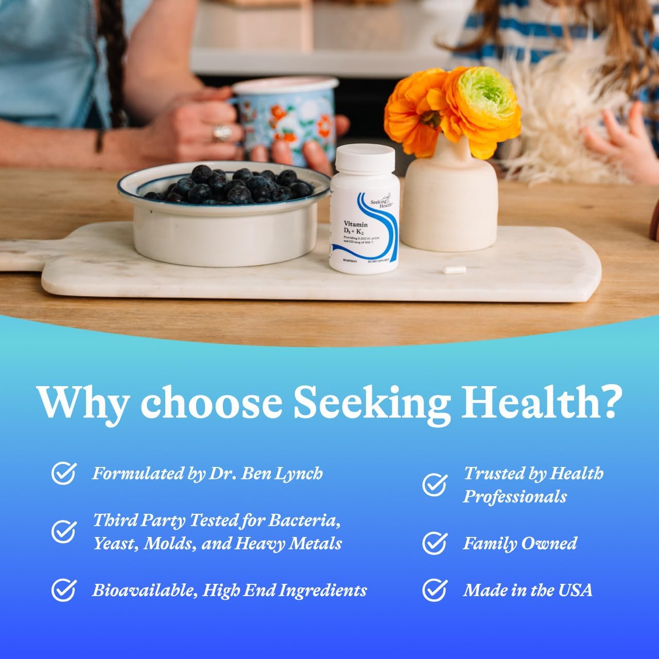 Seeking Health Vitamin D3 K2 60 Capsules why seeking health Seeking Health Vitamin D3 K2 60 Capsules why seeking health