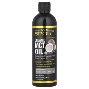 California Gold Nutrition, Sport, Organic MCT Oil 1