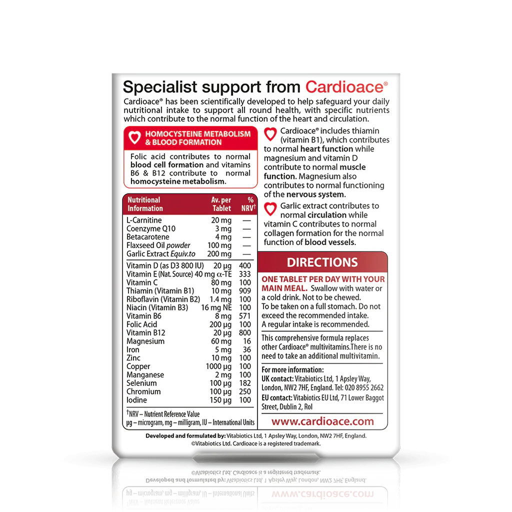 Cardioace heart support benefit Cardioace heart support benefit
