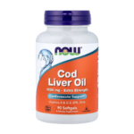 NOW Cod Liver Oil 1000 mg - 90 Softgels