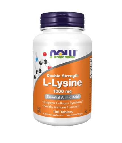 NOW Foods L-Lysine 1000mg 100 Tablets