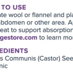 Heritage Store Organic Castor Oil 16oz uesage