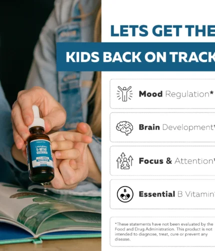 Kids Formula L-Methylfolate 5-MTHF Plus B12 brain and focus