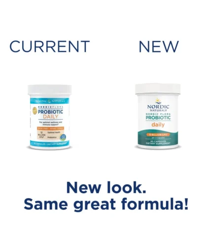 Nordic Flora Probiotic Daily 12 billion new look