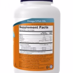 Now Ultra Omega 3-D Fish Oil softgel 90cap supplement facts
