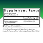 Seeking Health Saccharomyces Boulardii - supplement facts