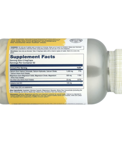 Calcium Magnesium Zinc