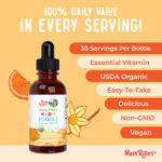 Organic Kids Vitamin C Liquid Drops non GMO
