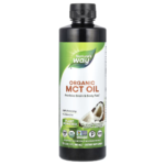 Organic MCT oil for weight management energy support and mental clarity