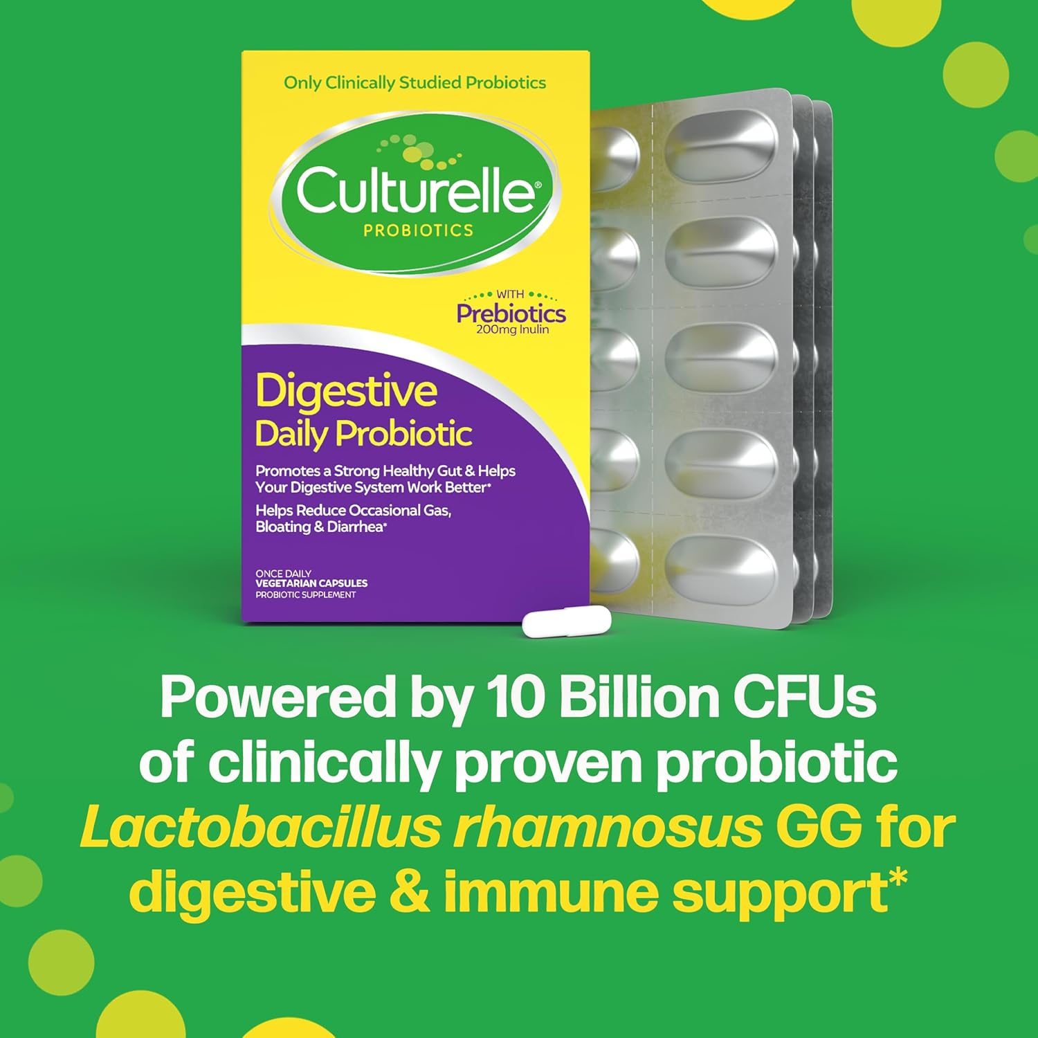 culturelle Daily Probiotic digestive daily 10 billion CFU