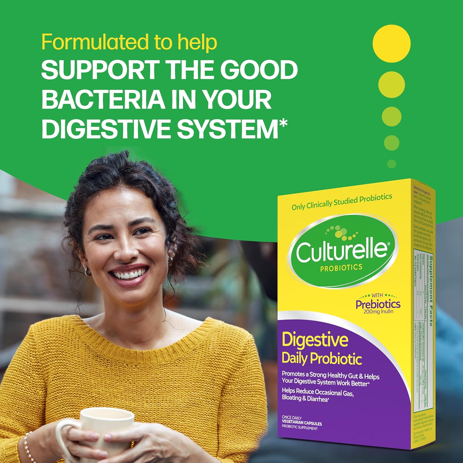 culturelle Daily Probiotic digestive daily usage
