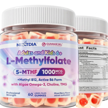 L-Methylfolate + Methyl B12 Gummies