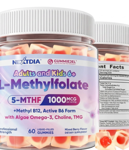 L-Methylfolate + Methyl B12 Gummies