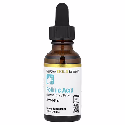 California Gold Nutrition, Folinic Acid