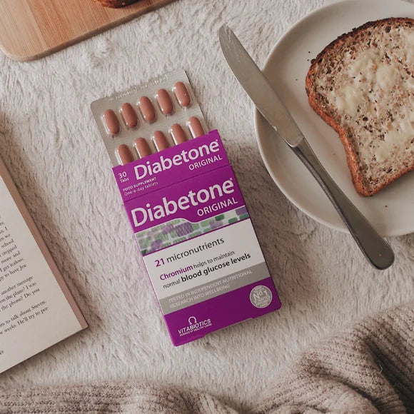 DiabetoneOriginalProductMediaImage Diabetone Original 30 Tablets