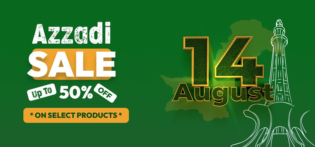 Azadi Sale 50% OFF