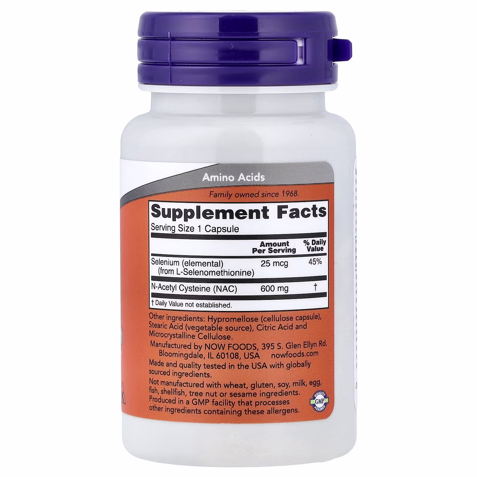 NAC With Selenium, 30 Capsules 2