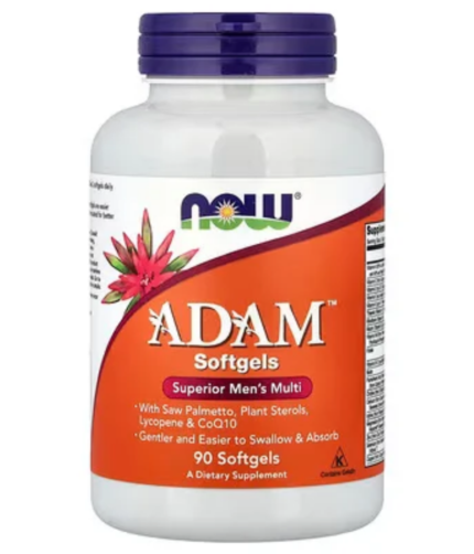 NOW Foods ADAM Superior Men's Multivitamins 90 Softgels