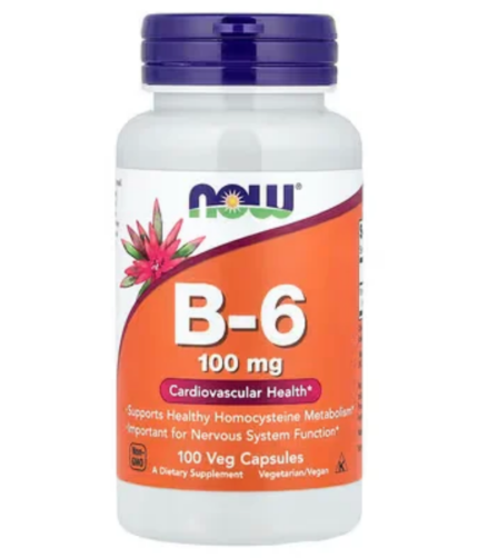 NOW Foods, B-6, 100 mg