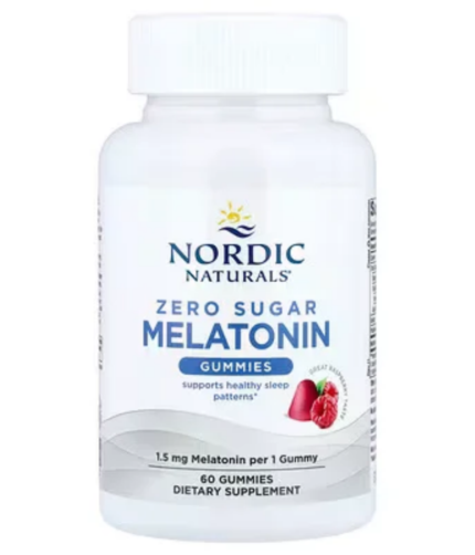 Nordic Naturals Melatonin Gummies Sugar Free 60 gummies